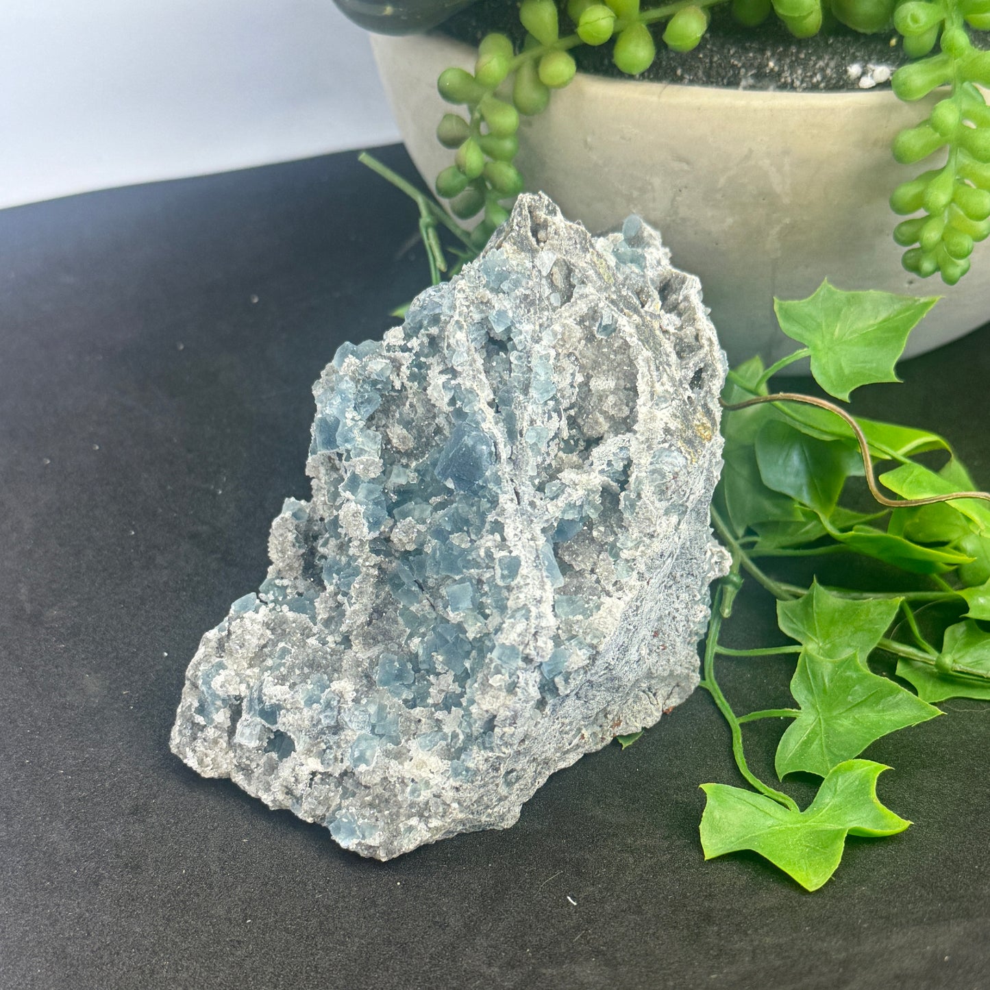 Fluorite and Sphalerite Specimen – Clarity & Grounding Energy