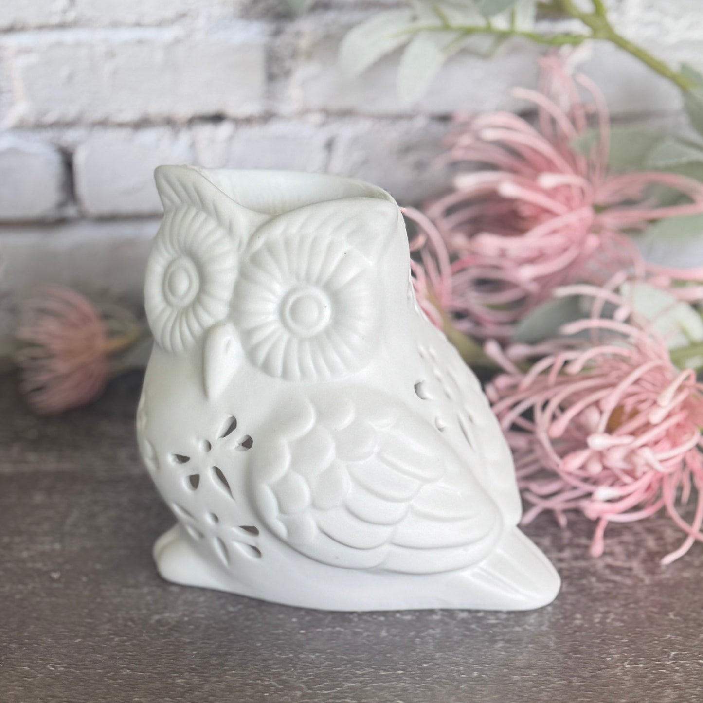 Ceramic Wise Owl Oil Burner (Style A)
