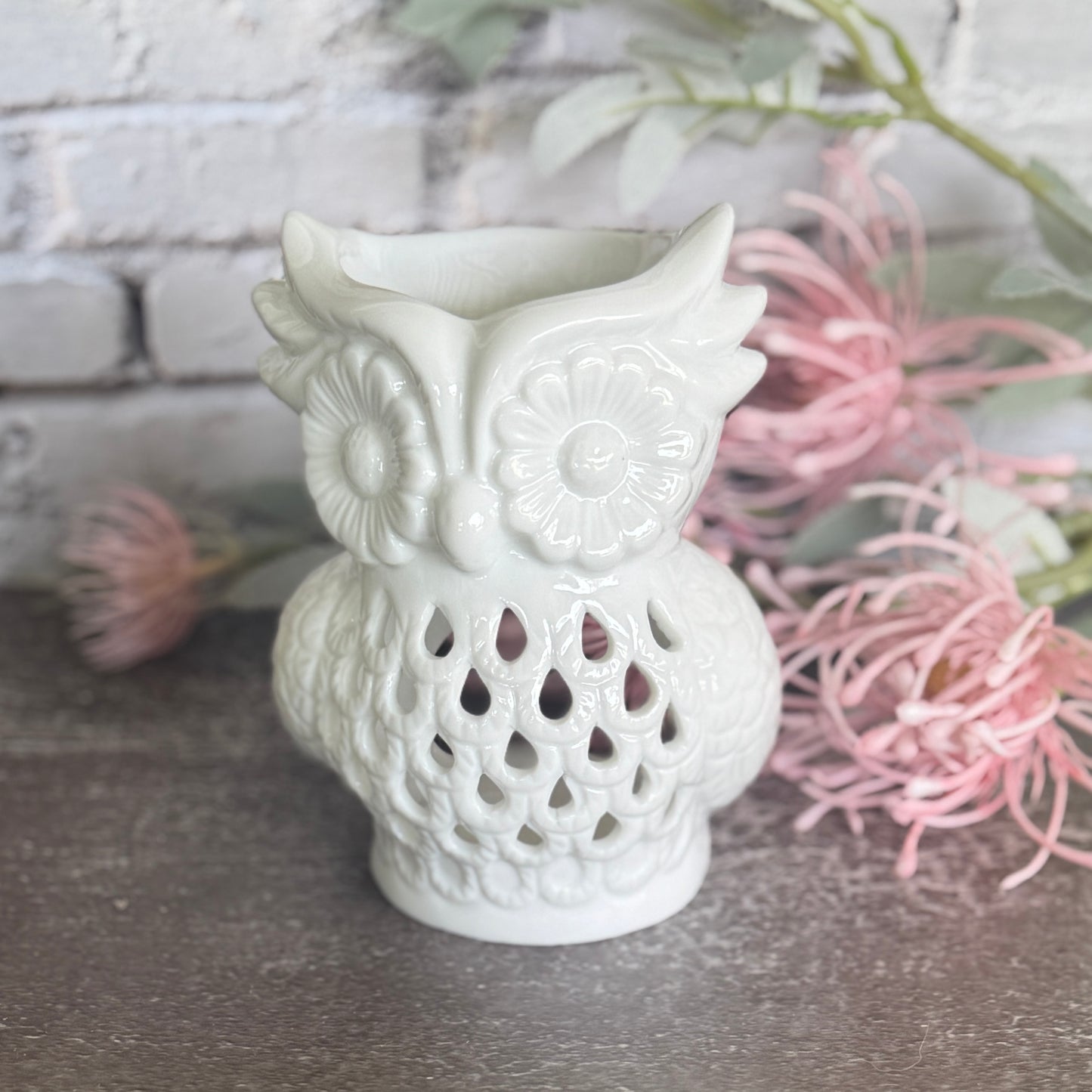 Ceramic Wise Owl Oil Burner (Style B)