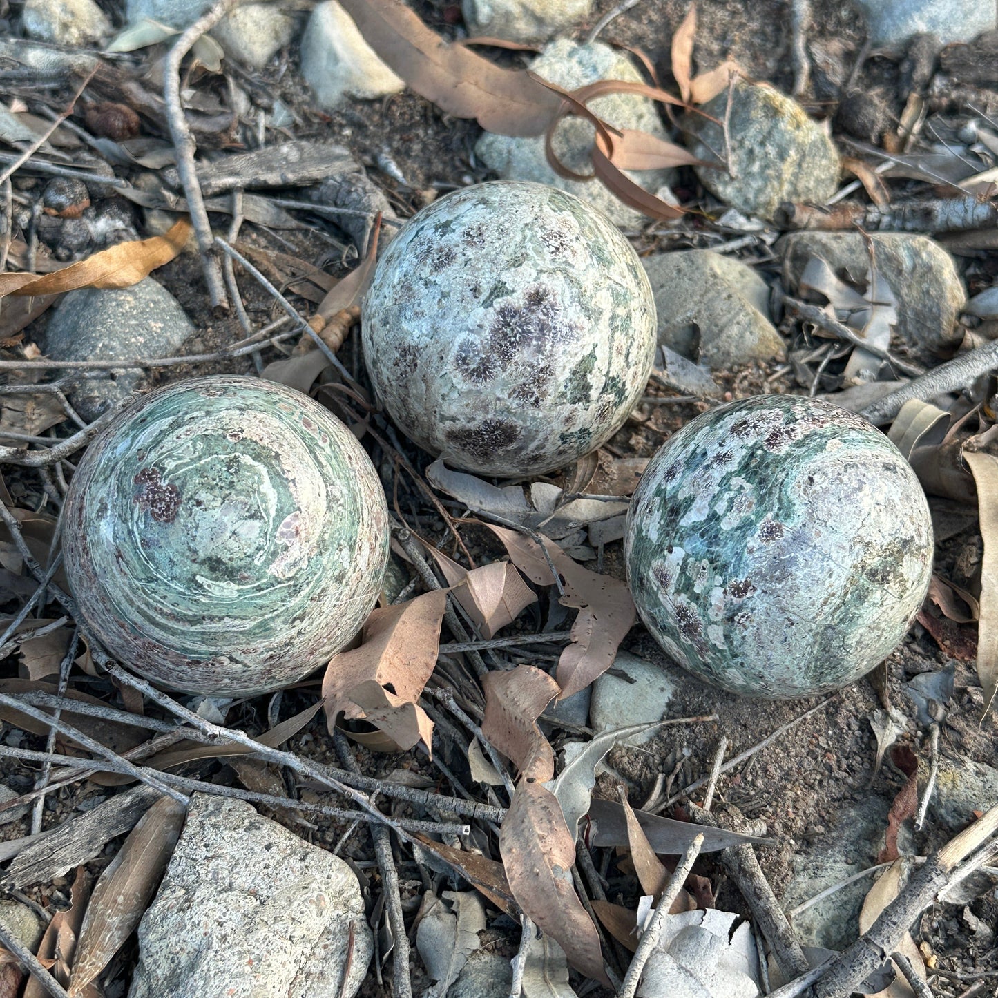 Green Cherry Blossom Sphere – Emotional Healing & Heart Chakra Activation