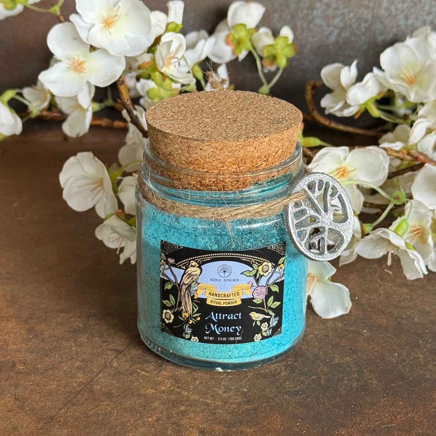 Attract Money Ritual Powder – 3.5 oz - Manifest Wealth, Abundance & Good Fortune