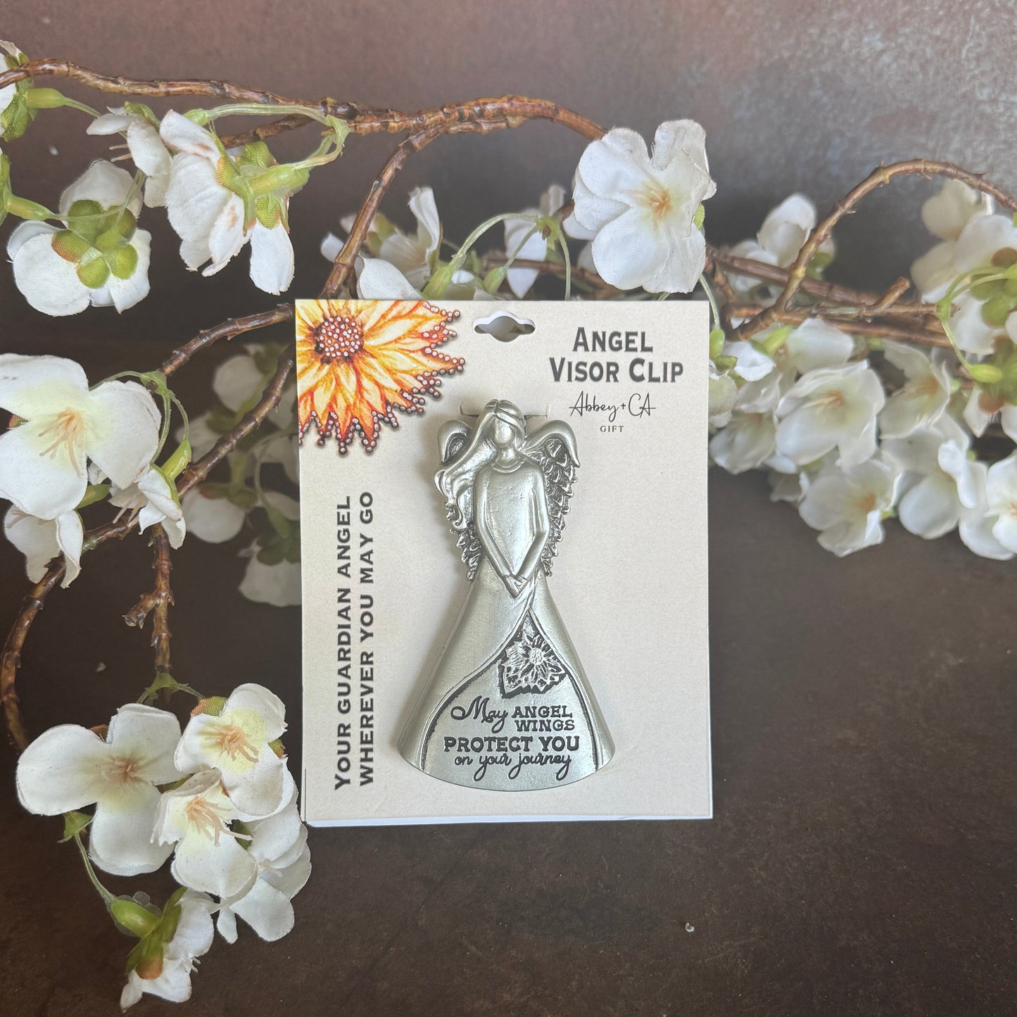 Angel Visor Clip – Guardian Angel Car Protection Gift