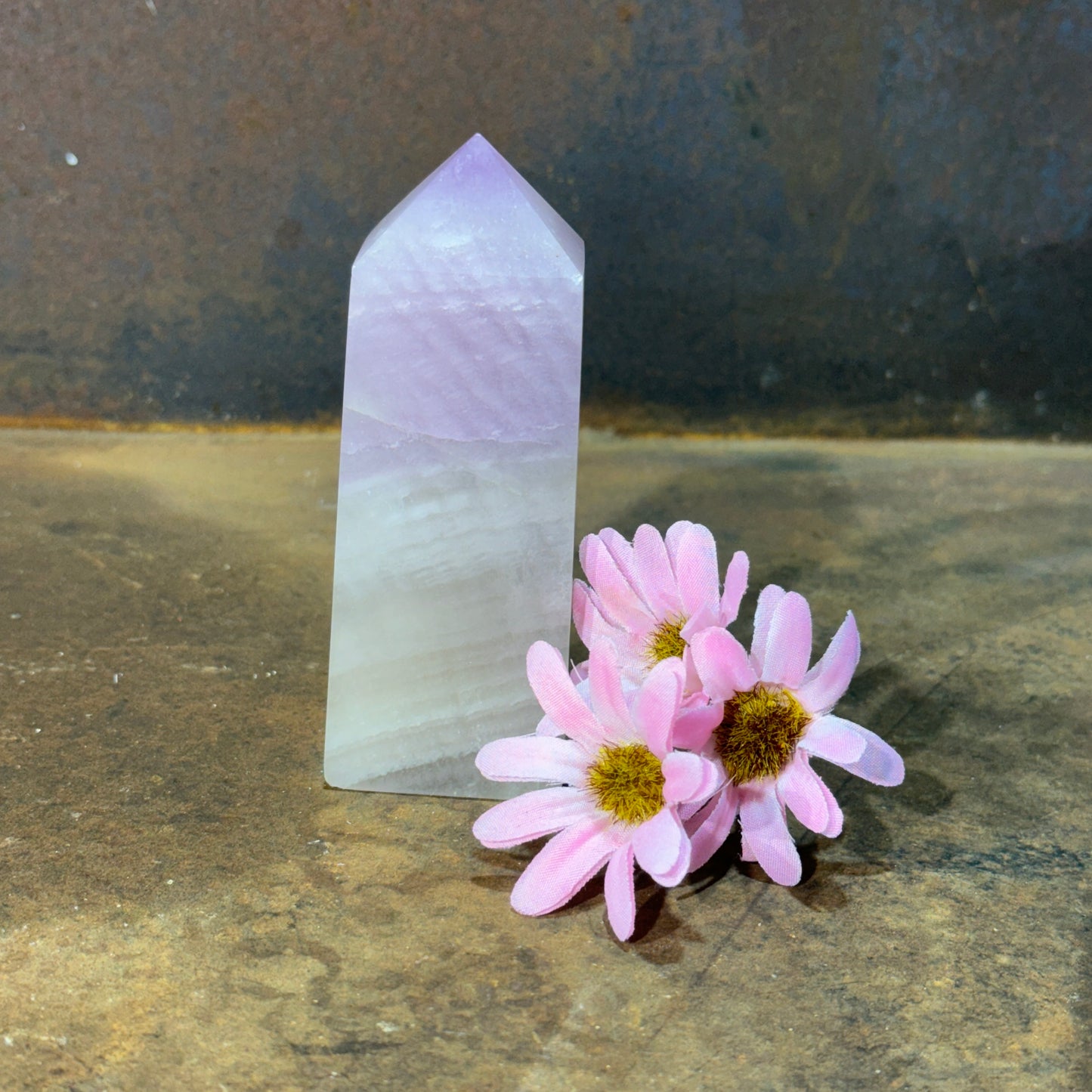 Silk Fluorite Tower – Clarity, Focus & Emotional Healing