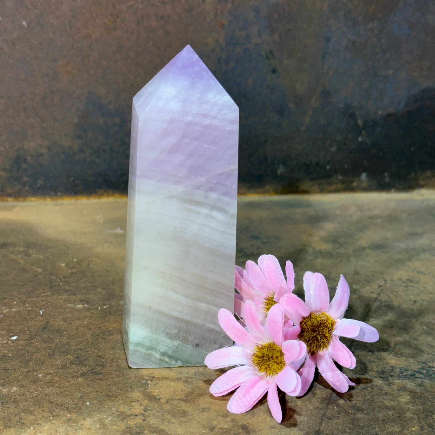 Silk Fluorite Tower – Clarity, Focus & Emotional Healing