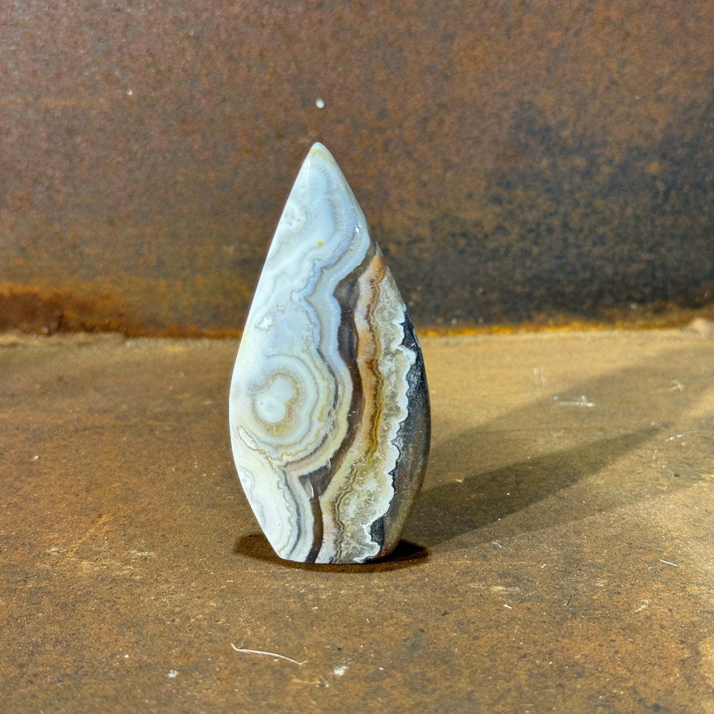 Mexican Lace Agate Free Shape – Stability and Serenity
