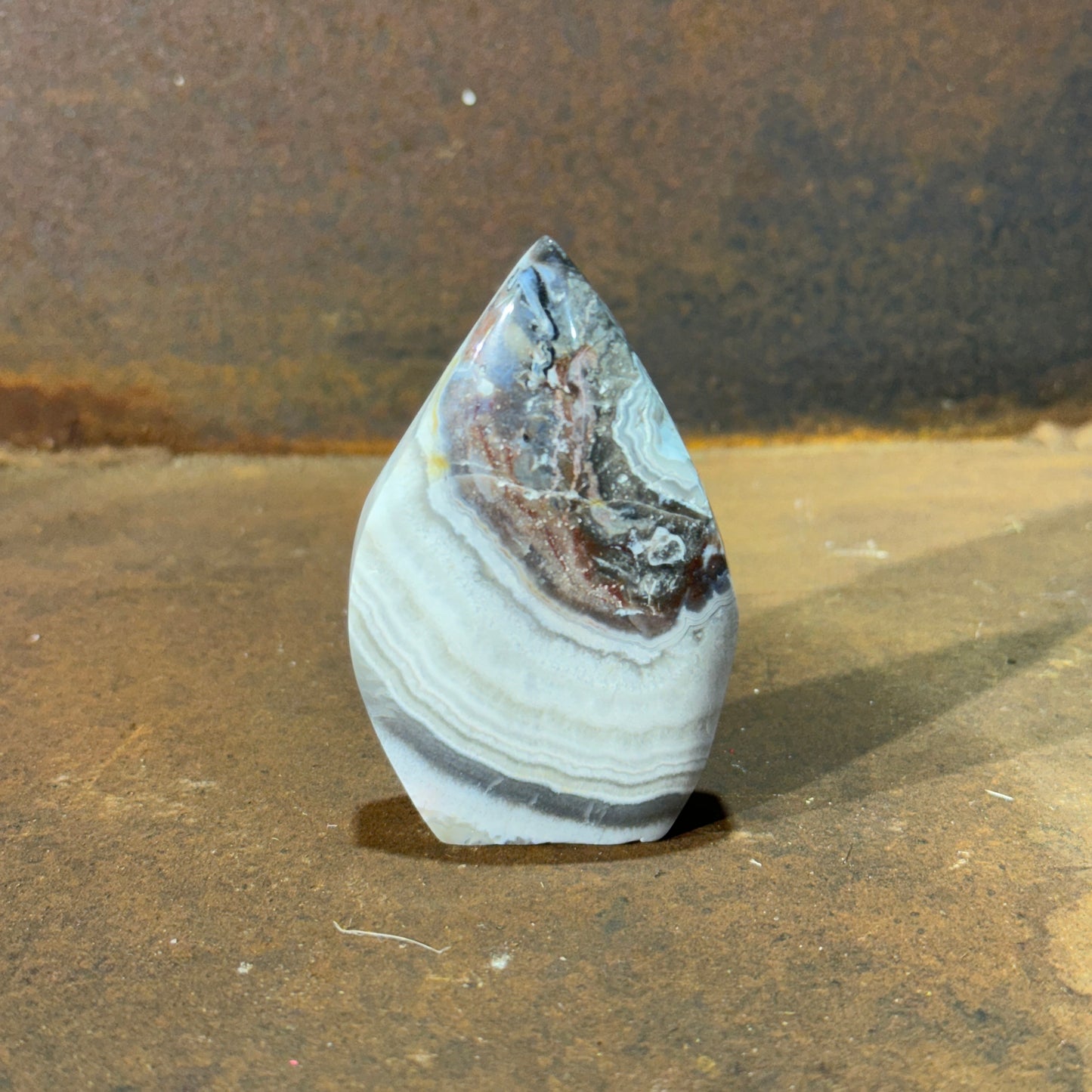 Mexican Lace Agate Free Shape – Stability and Serenity