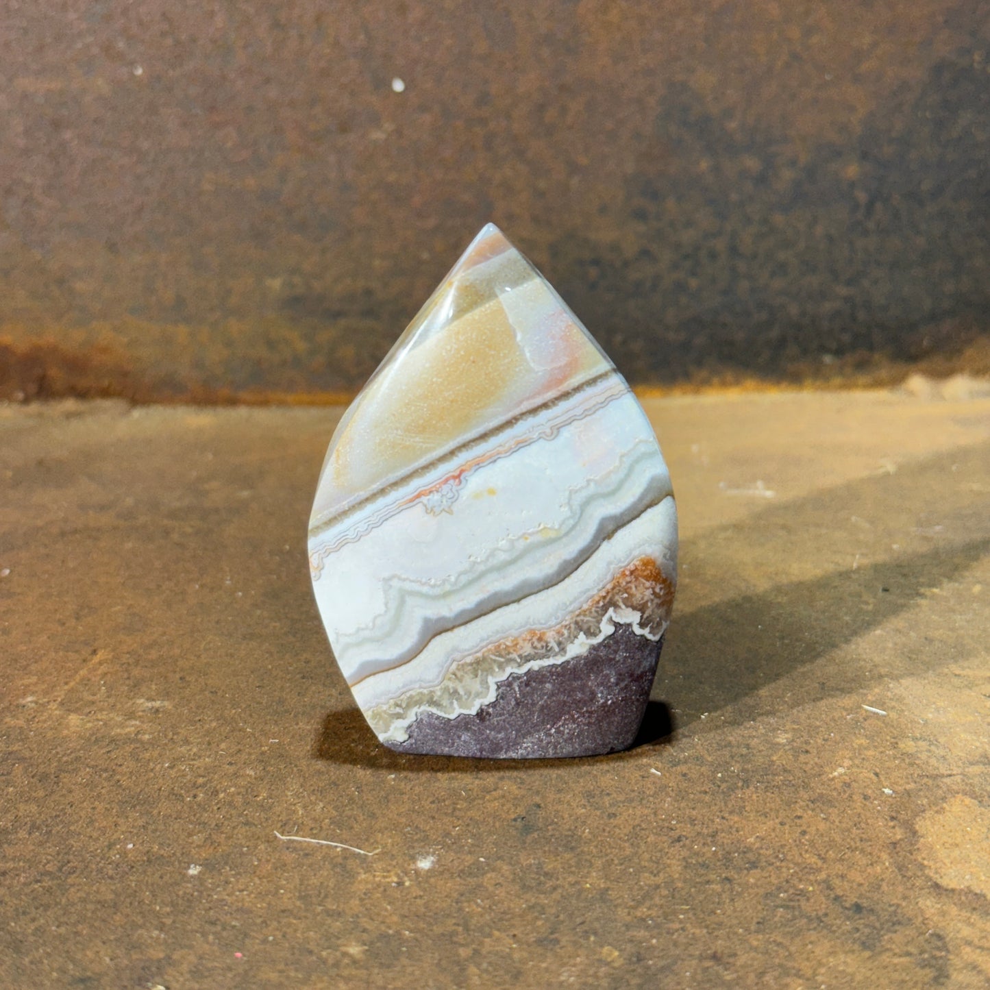 Mexican Lace Agate Free Shape – Stability and Serenity