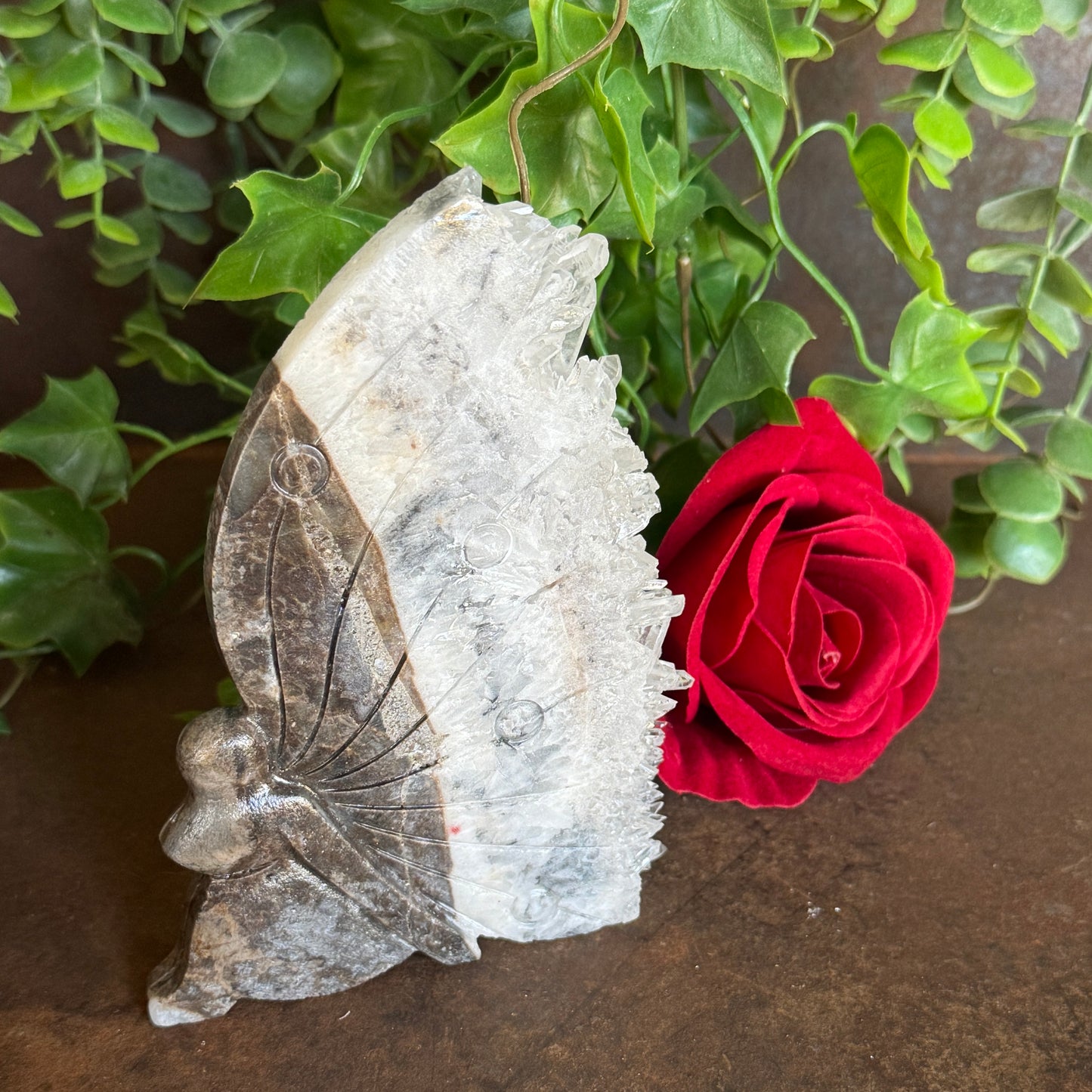 Geode Angel & Mermaid Carvings – One-of-a-Kind Crystal Healing Treasures
