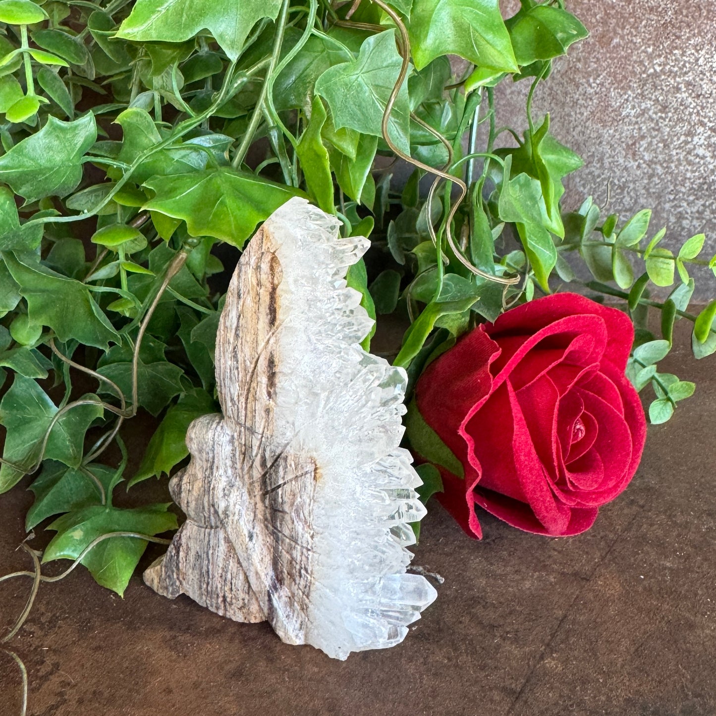 Geode Angel & Mermaid Carvings – One-of-a-Kind Crystal Healing Treasures