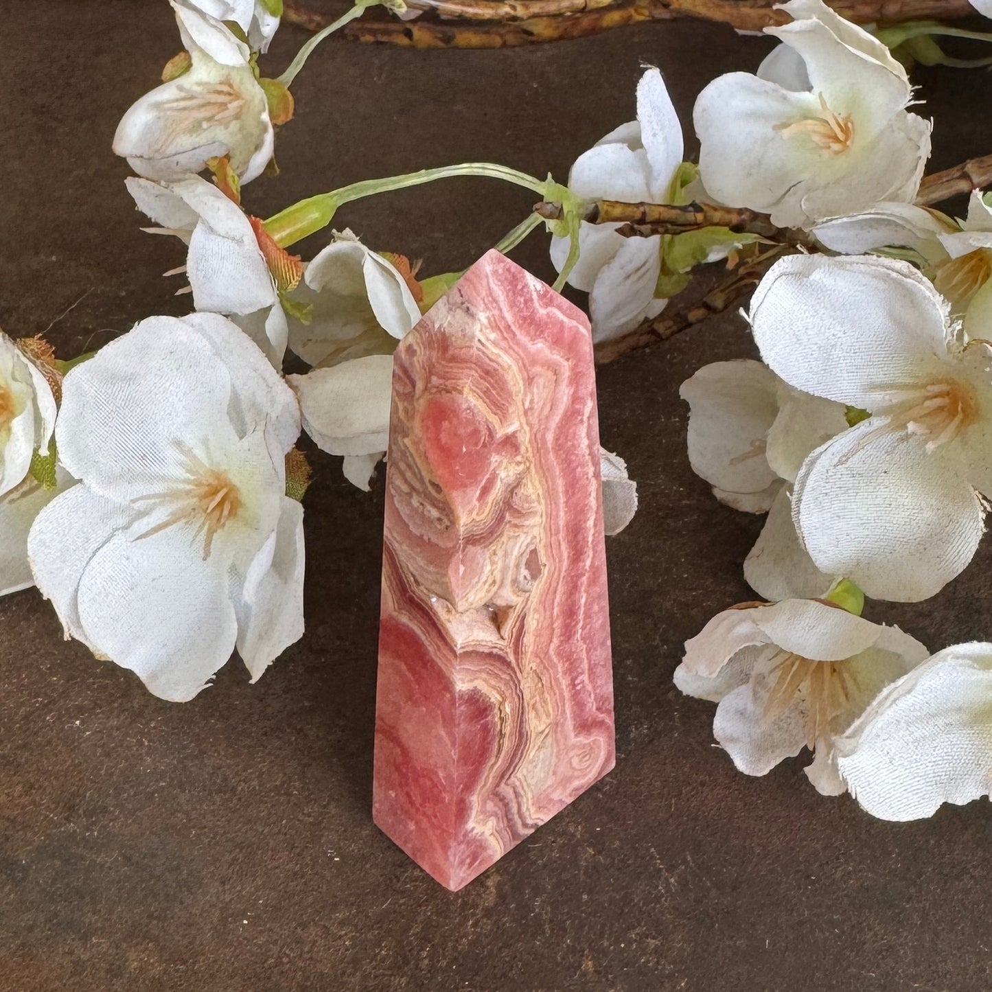 Rhodochrosite Towers AAA – Love, Emotional Healing & Inner Peace