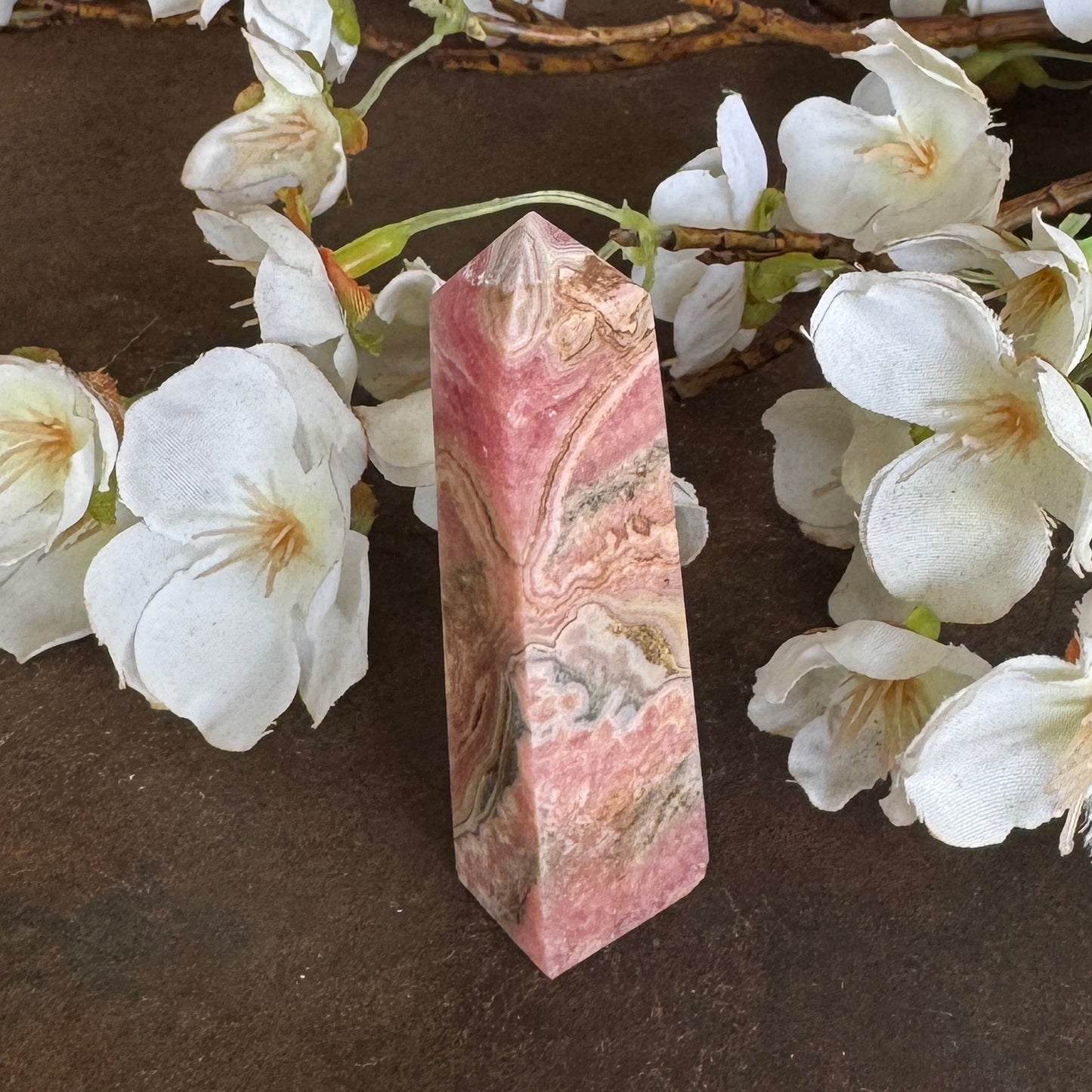 Rhodochrosite Towers AAA – Love, Emotional Healing & Inner Peace