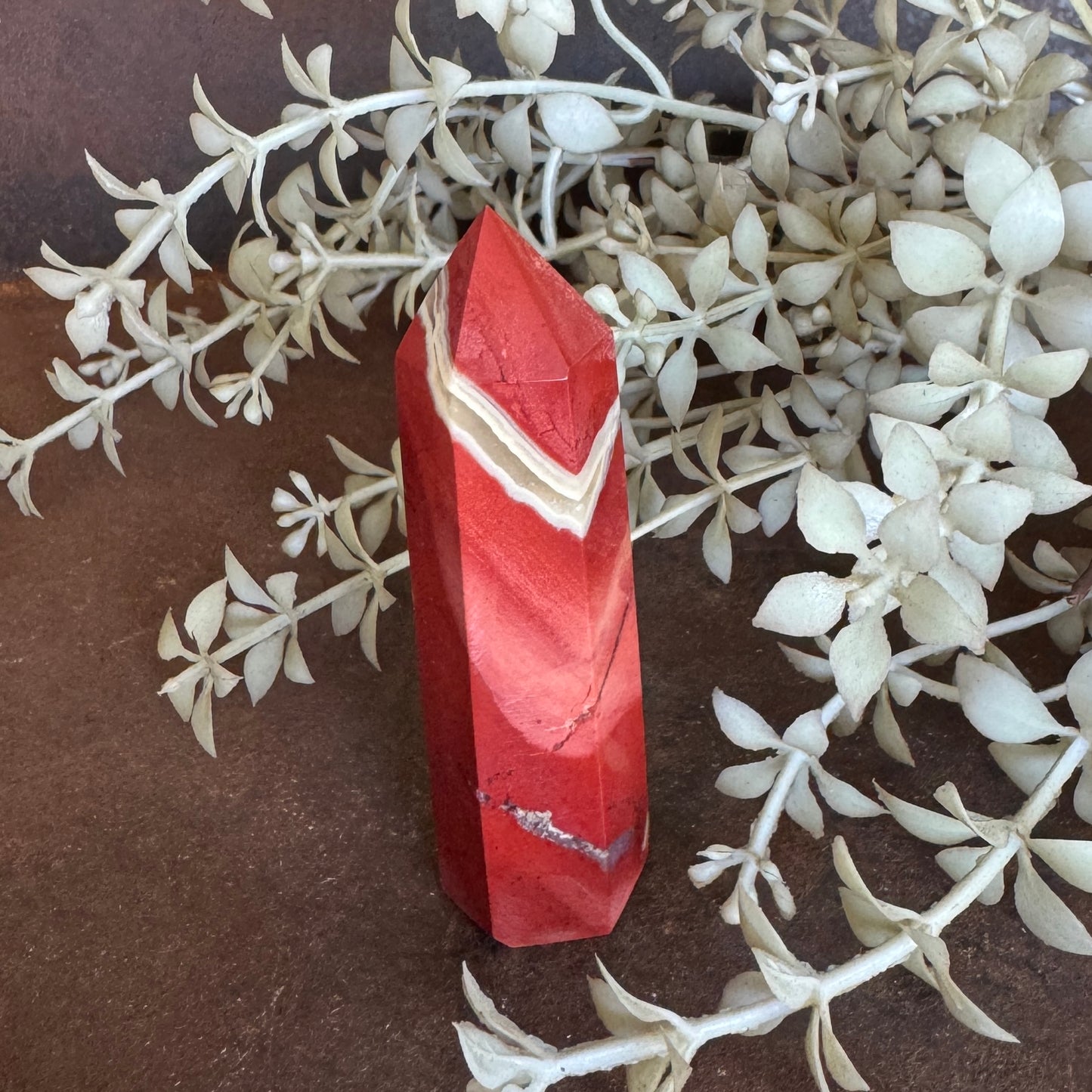 Red Jasper Towers – Grounding, Courage & Spiritual Healing