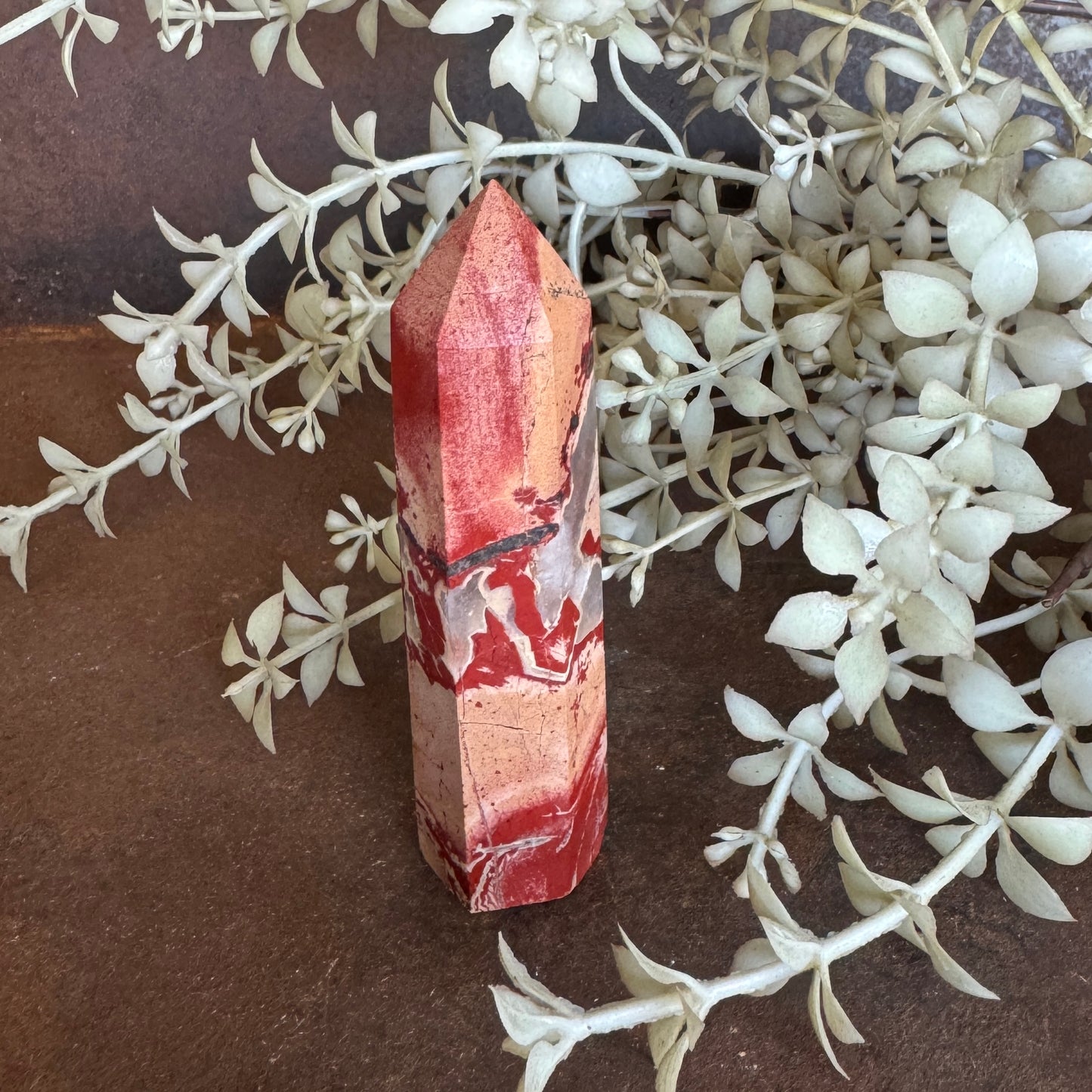 Red Jasper Towers – Grounding, Courage & Spiritual Healing