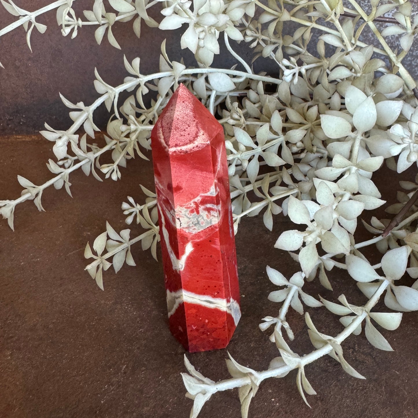 Red Jasper Towers – Grounding, Courage & Spiritual Healing