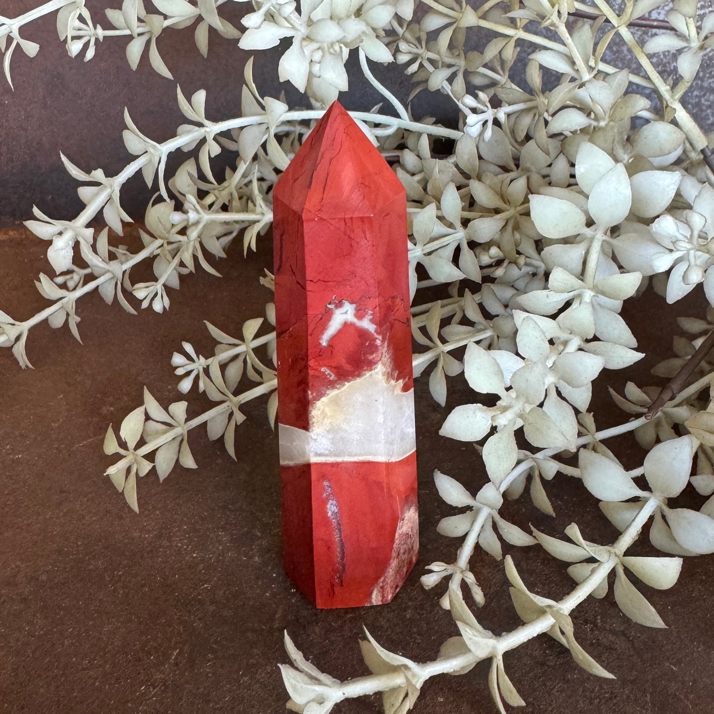 Red Jasper Towers – Grounding, Courage & Spiritual Healing