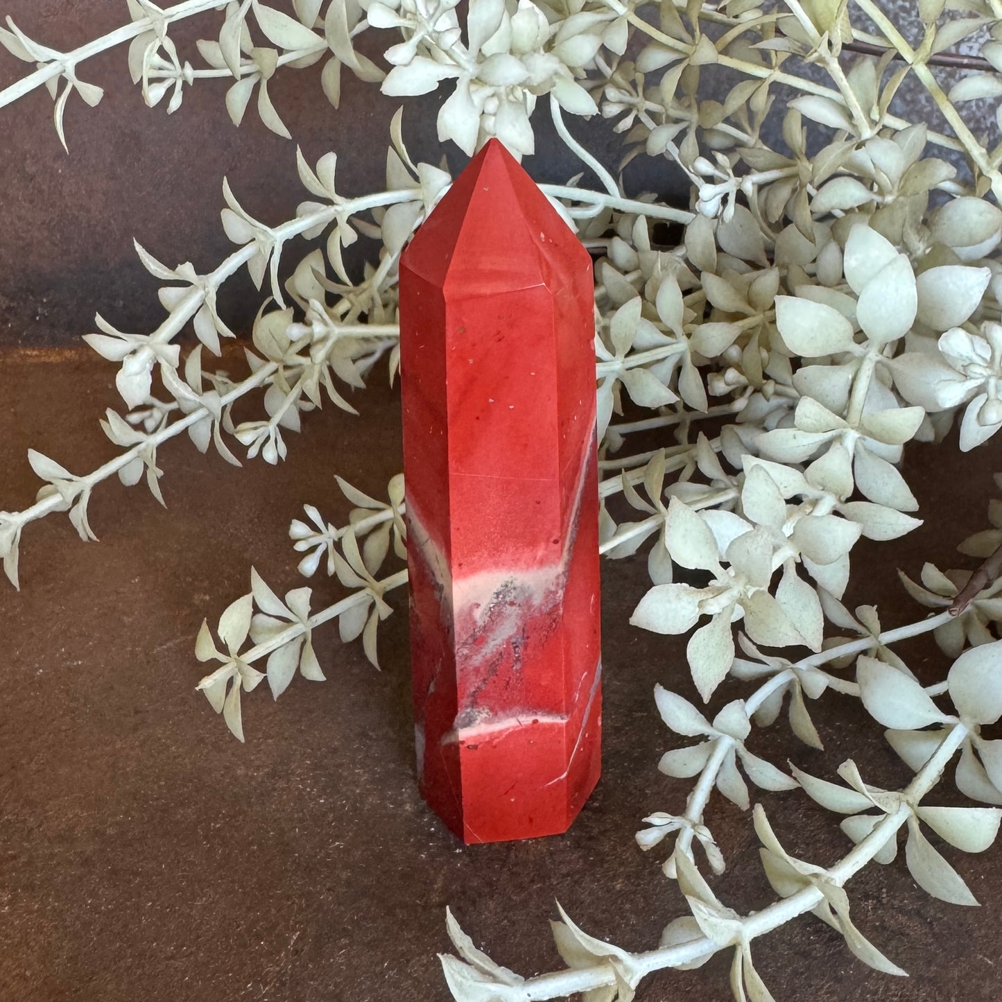 Red Jasper Towers – Grounding, Courage & Spiritual Healing