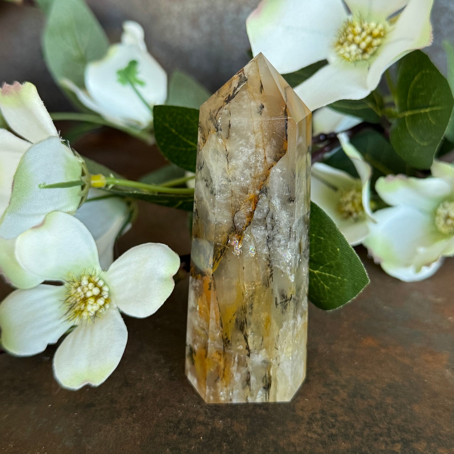 Golden Healer Towers – Crystal of Divine Light, Balance & Spiritual Healing