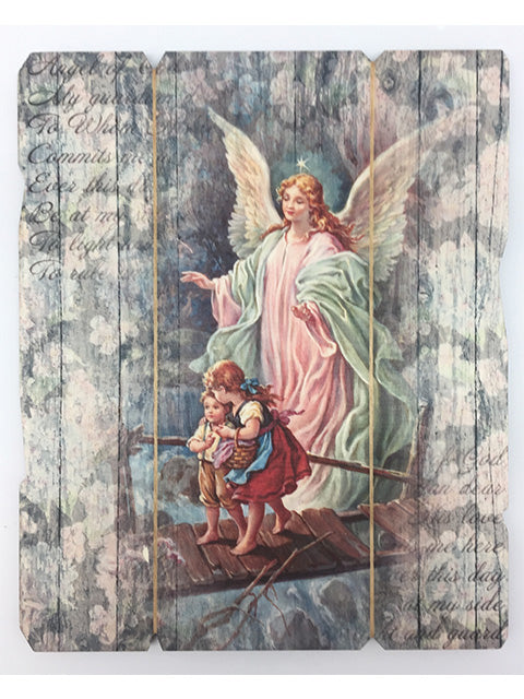Guardian Angel-Plaque Vintage (190x235mm)