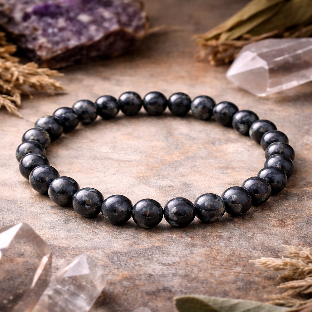 Que Sera Bracelet – 8mm |Spiritual Bracelet for Calm, Strength & Trust