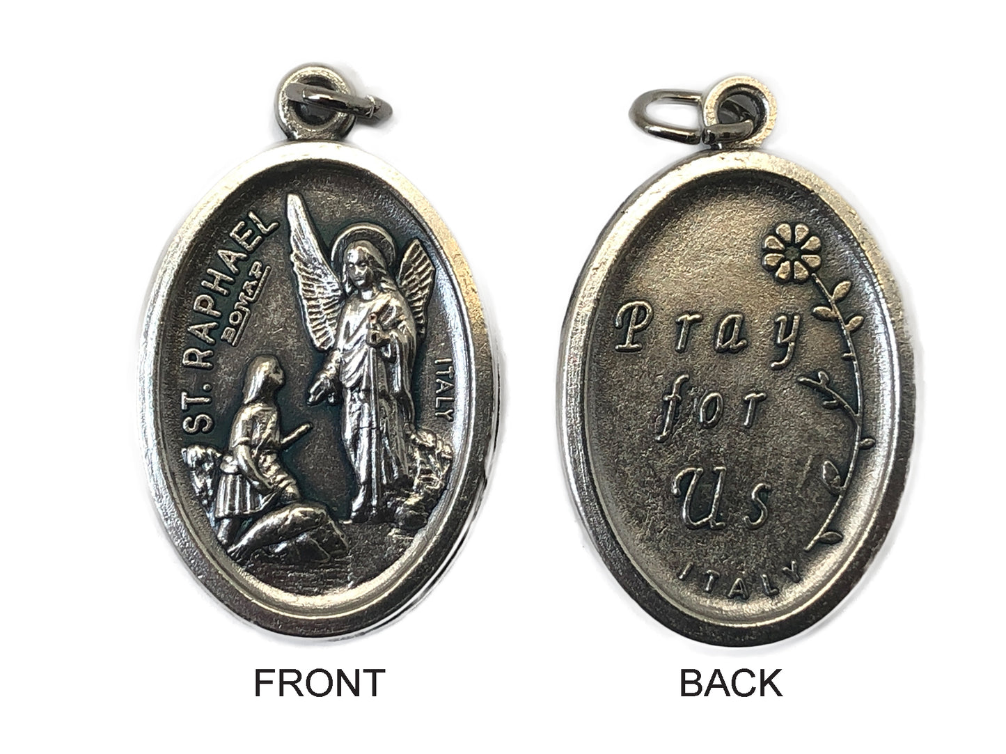 St. Raphael Religious Medal (22mm) – Divine Healing & Protection