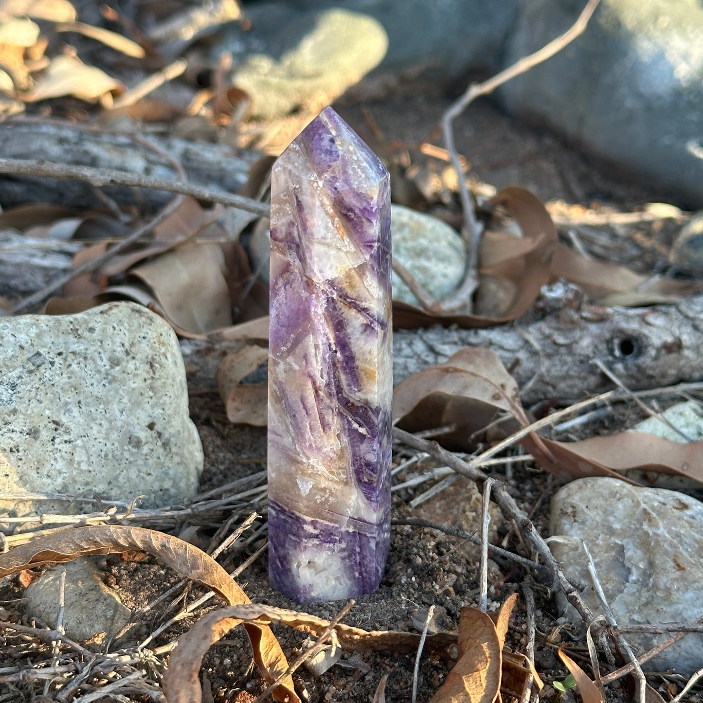 Tiffany Stone Tower – Clarity, Emotional Healing, & Spiritual Growth