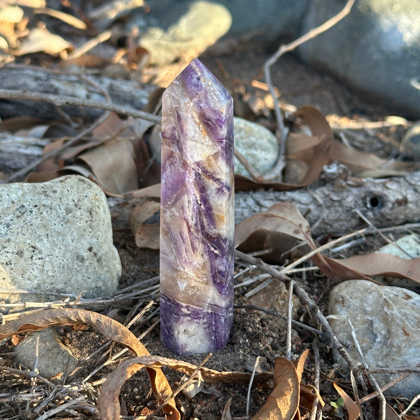 Tiffany Stone Tower – Clarity, Emotional Healing, & Spiritual Growth