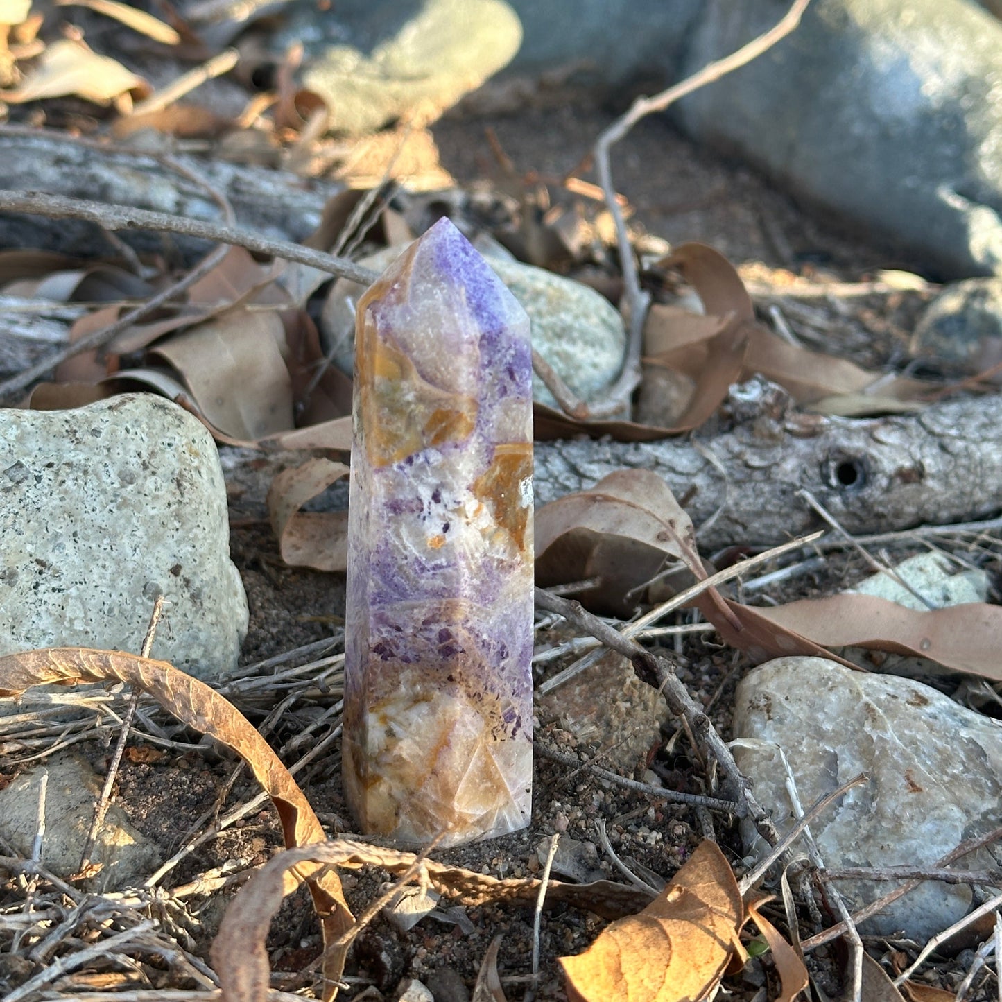 Tiffany Stone Tower – Clarity, Emotional Healing, & Spiritual Growth