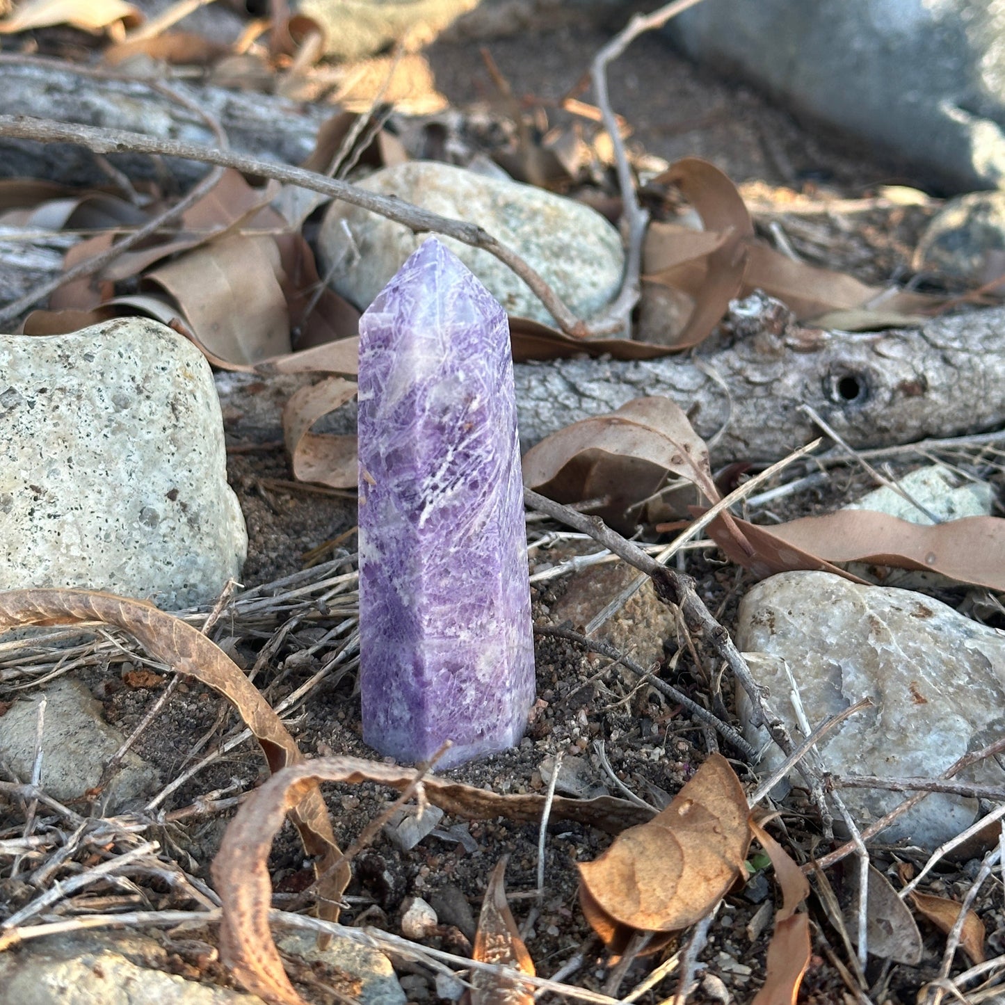 Tiffany Stone Tower – Clarity, Emotional Healing, & Spiritual Growth