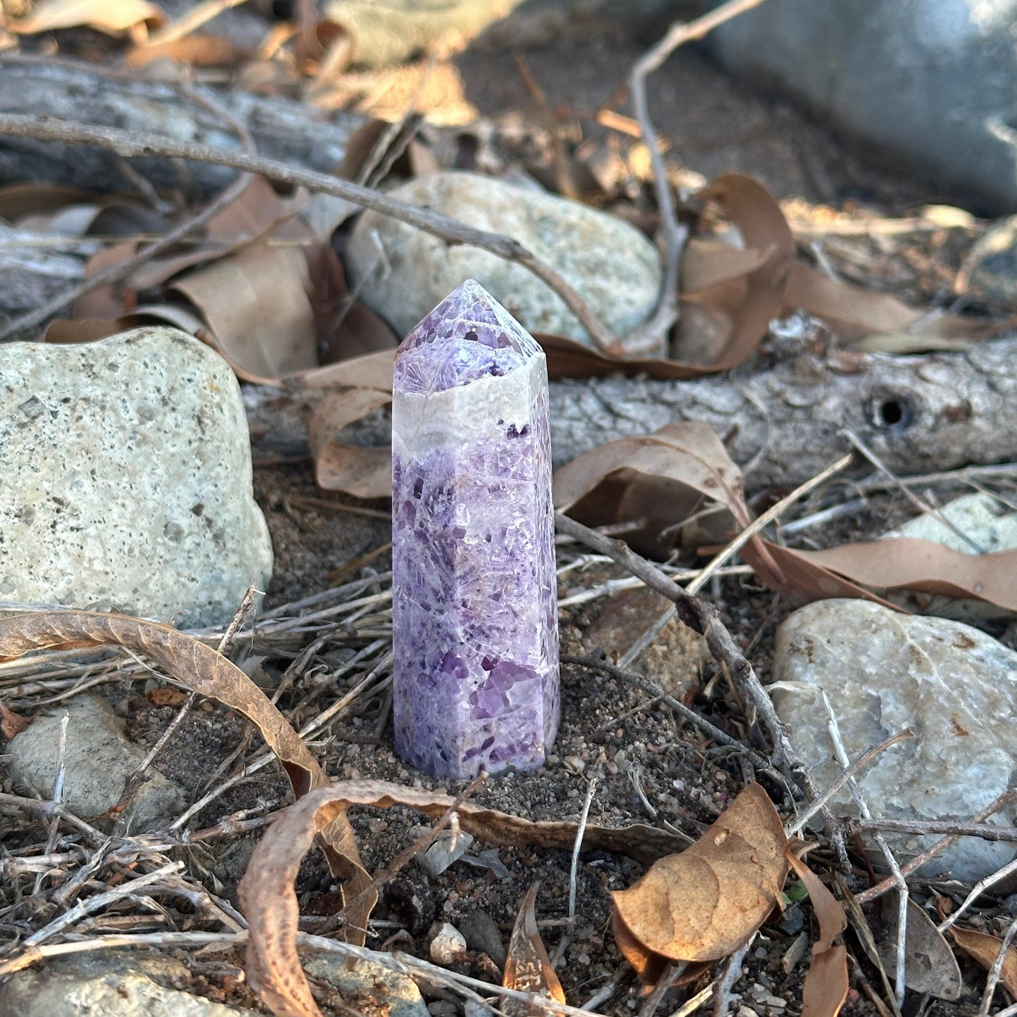 Tiffany Stone Tower – Clarity, Emotional Healing, & Spiritual Growth