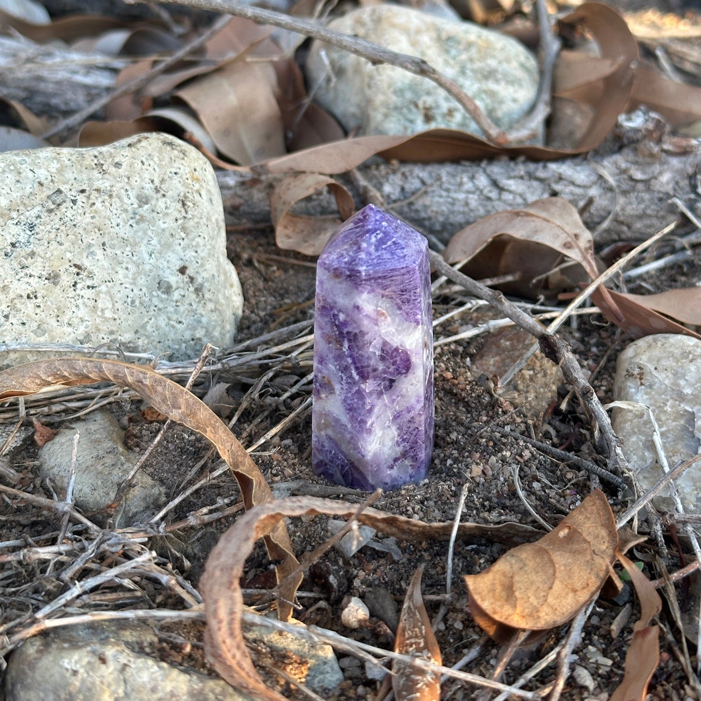 Tiffany Stone Tower – Clarity, Emotional Healing, & Spiritual Growth