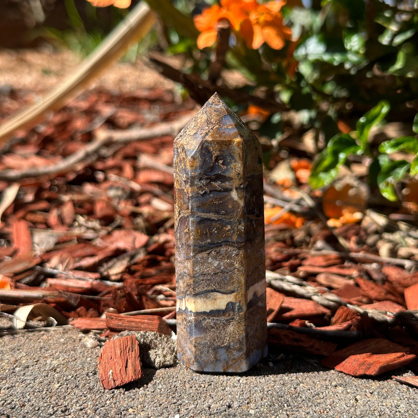 Pietersite Tower – Embrace Transformation, Clarity, and Spiritual Growth