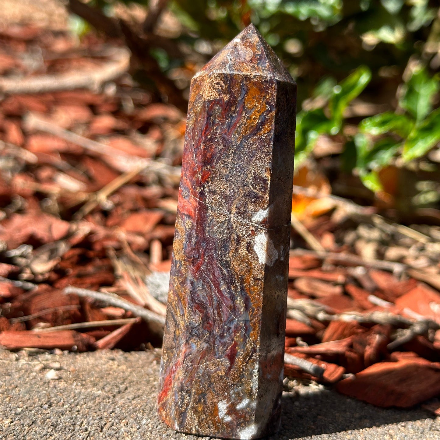 Pietersite Tower – Embrace Transformation, Clarity, and Spiritual Growth