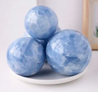 Blue Celestite Sphere