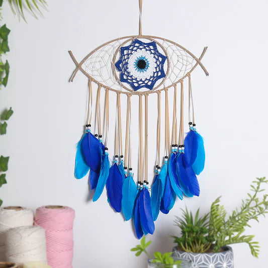 Dream Catcher with Evil Eye 36cm x 38cm