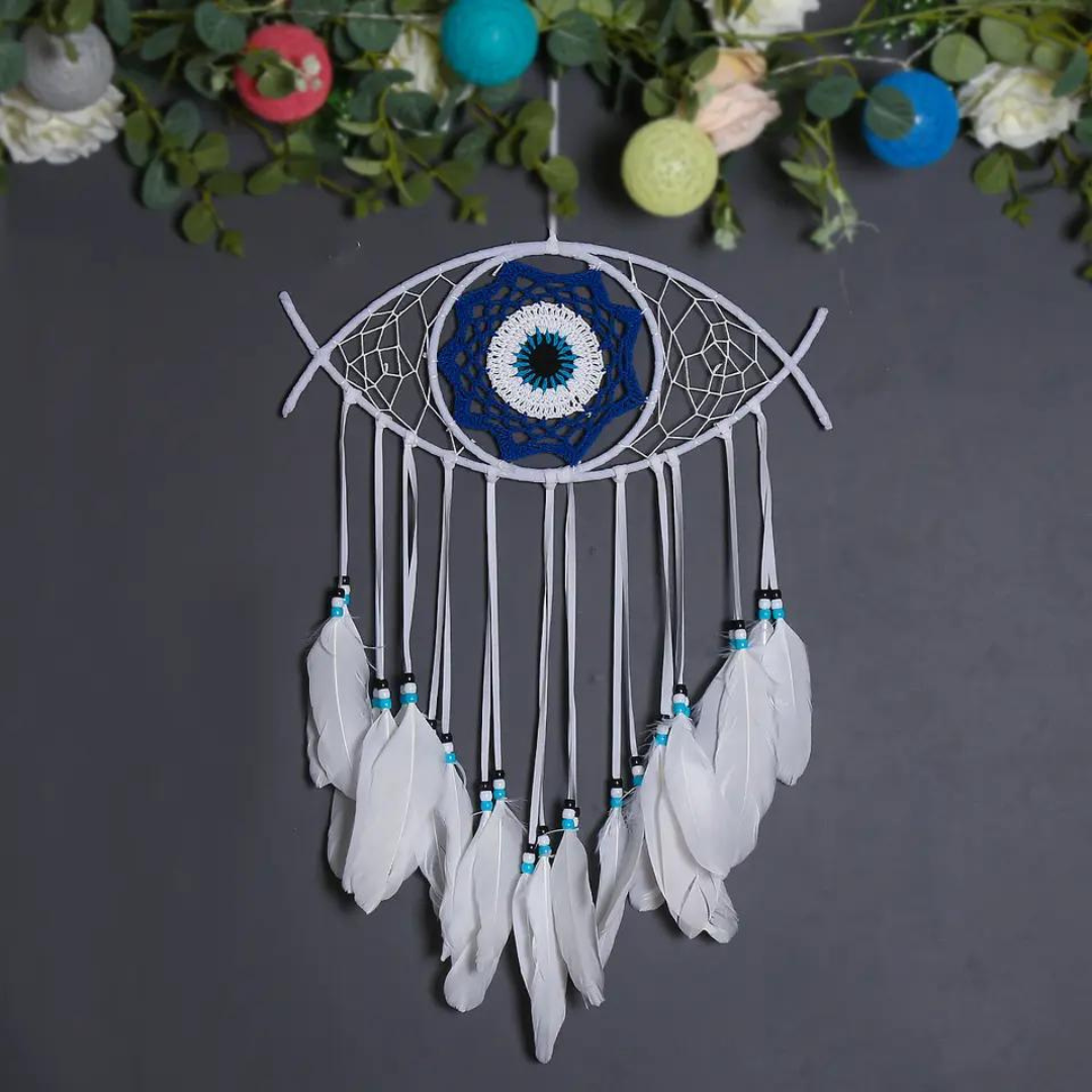 Dream Catcher with Evil Eye 36cm x 38cm