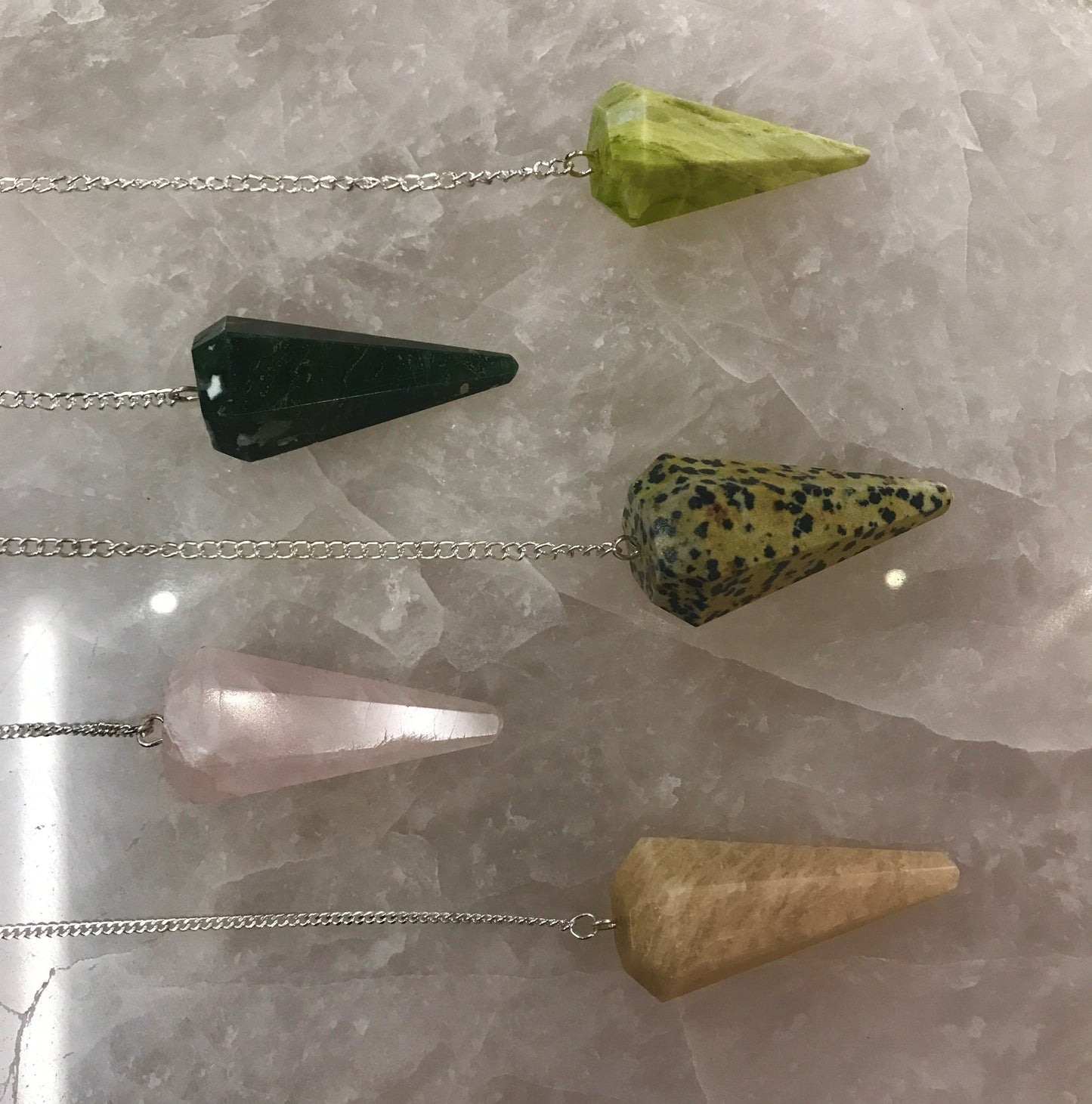 PENDULUM - Assorted Faceted Cone