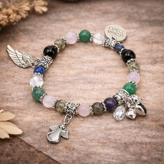 Friendship Crystal Bracelet - Healing Crystals for Love, Loyalty & Spiritual Connection