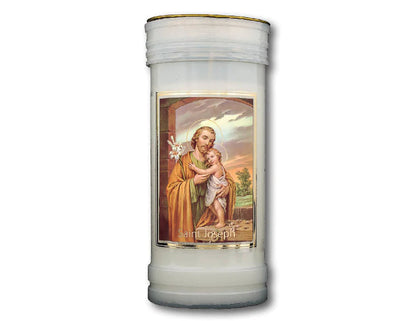 St. Joseph Devotional Candle – Real Estate Patron for Financial Relief, Divine Guidance & Spiritual Protection