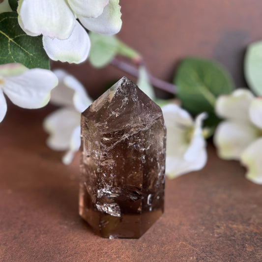 Smoky Quartz Tower – Crystal of Grounding, Protection & Emotional Healing