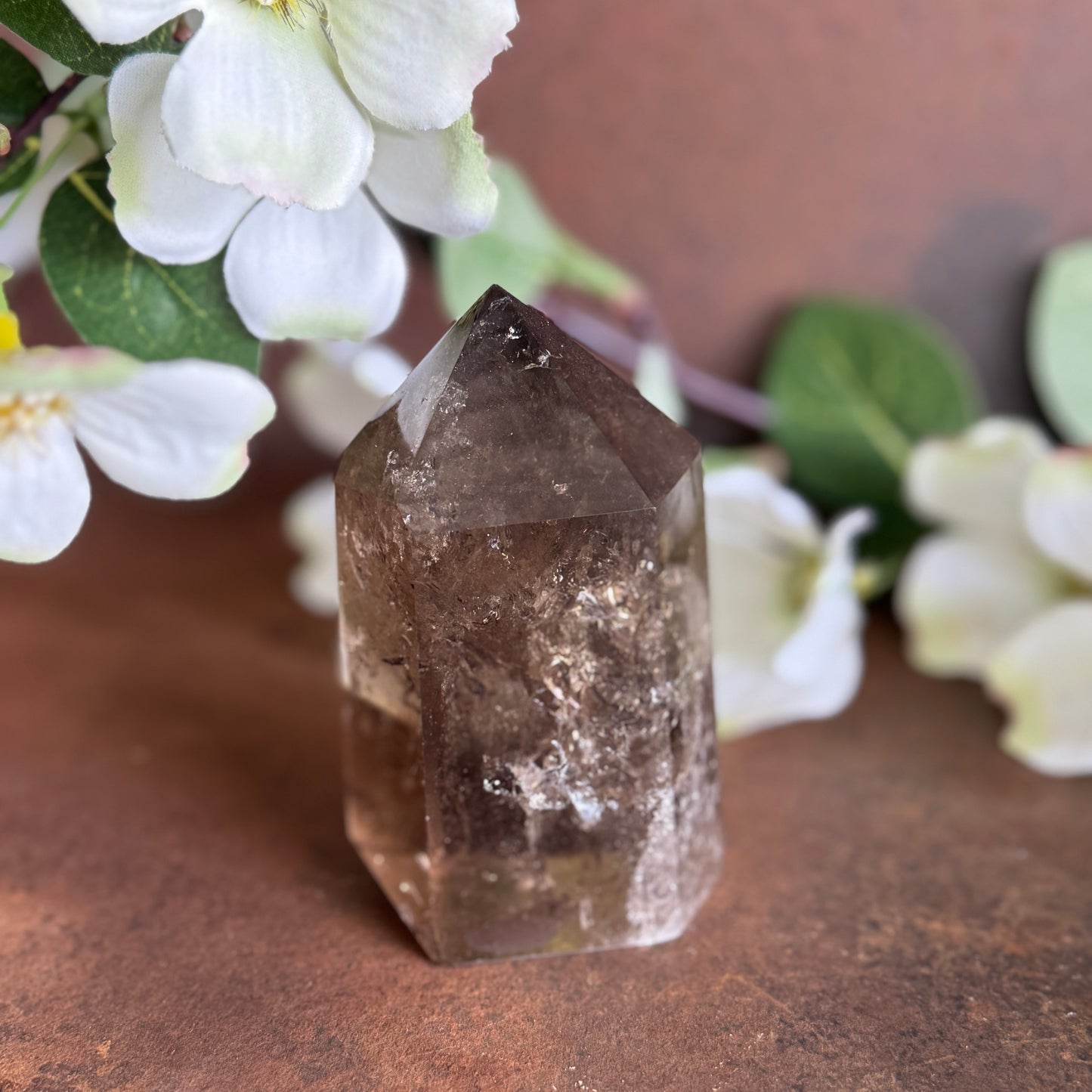 Smoky Quartz Tower – Crystal of Grounding, Protection & Emotional Healing