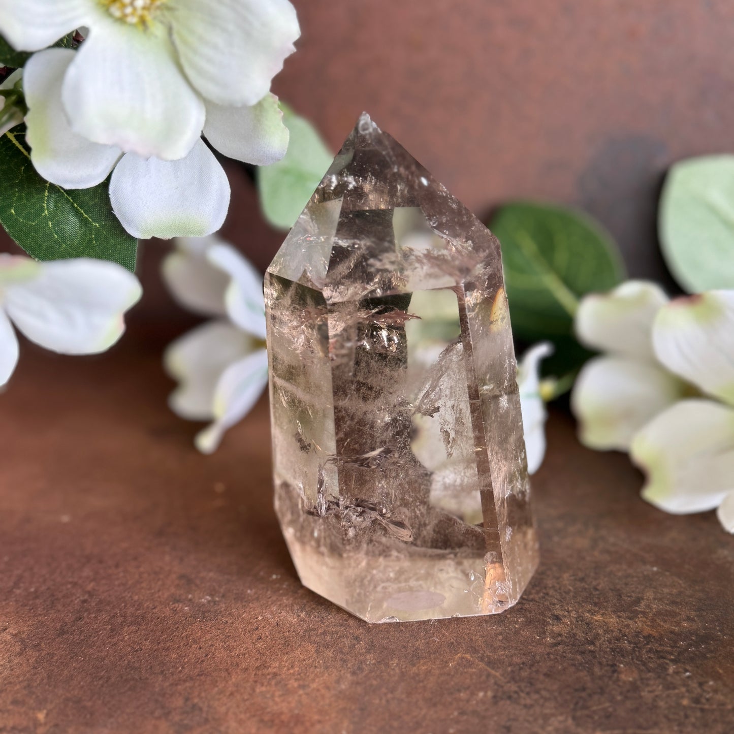 Smoky Quartz Tower – Crystal of Grounding, Protection & Emotional Healing