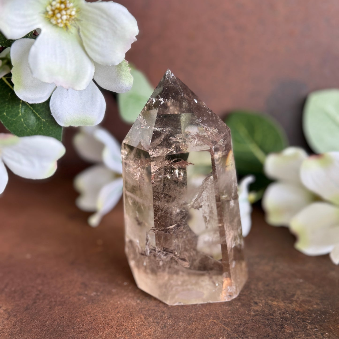 Smoky Quartz Tower – Crystal of Grounding, Protection & Emotional Healing