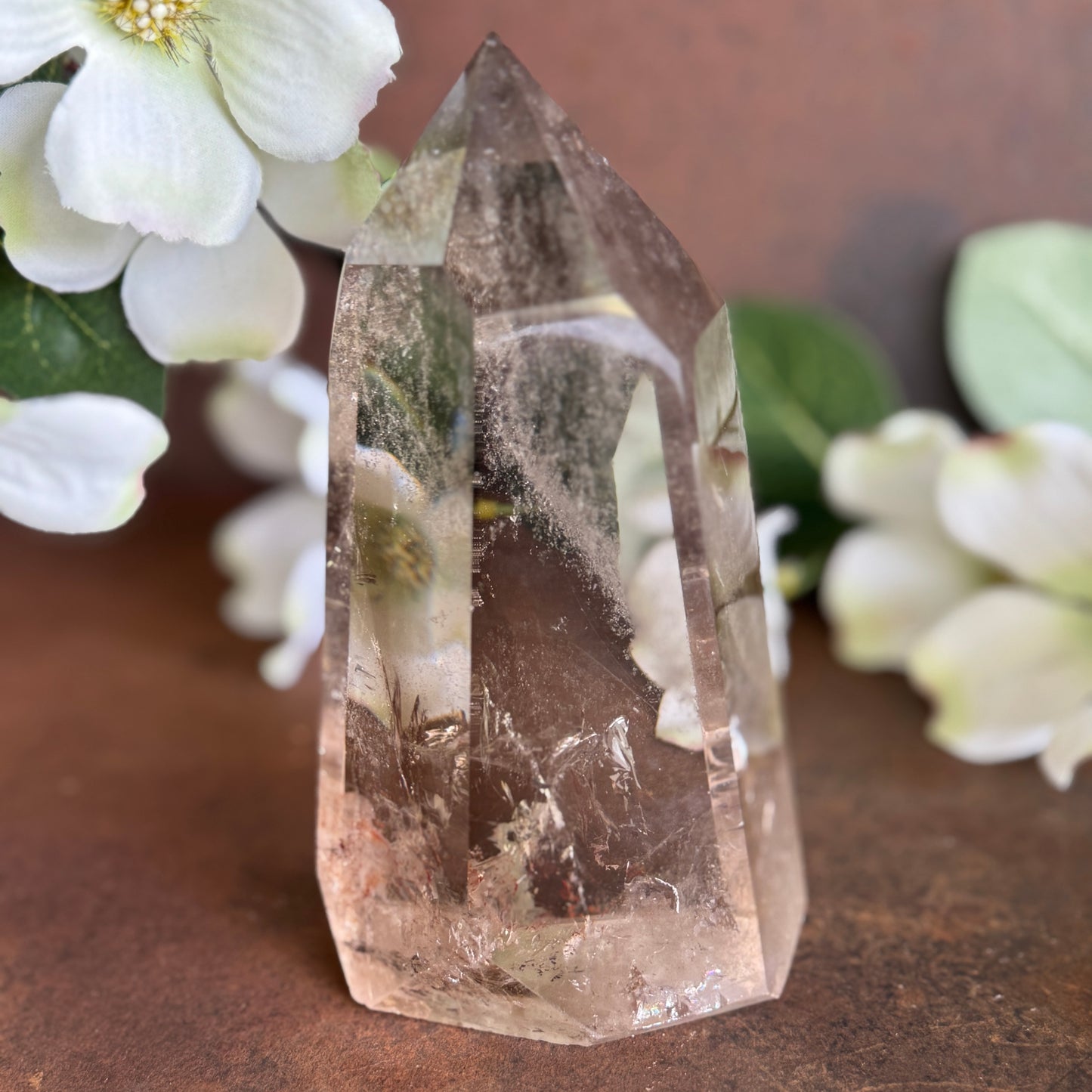 Smoky Quartz Tower – Crystal of Grounding, Protection & Emotional Healing