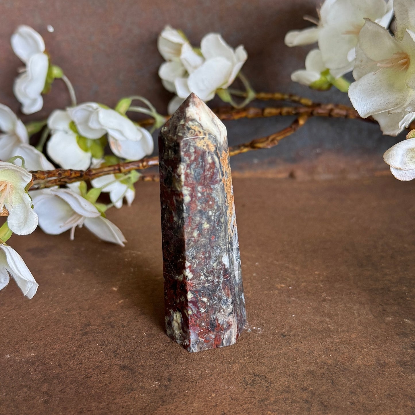 Pietersite Crystal Tower – Spiritual Healing, Intuition & Higher Consciousness