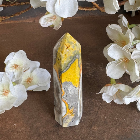 Bumblebee Jasper Tower – Confidence, Creativity & Spiritual Protection