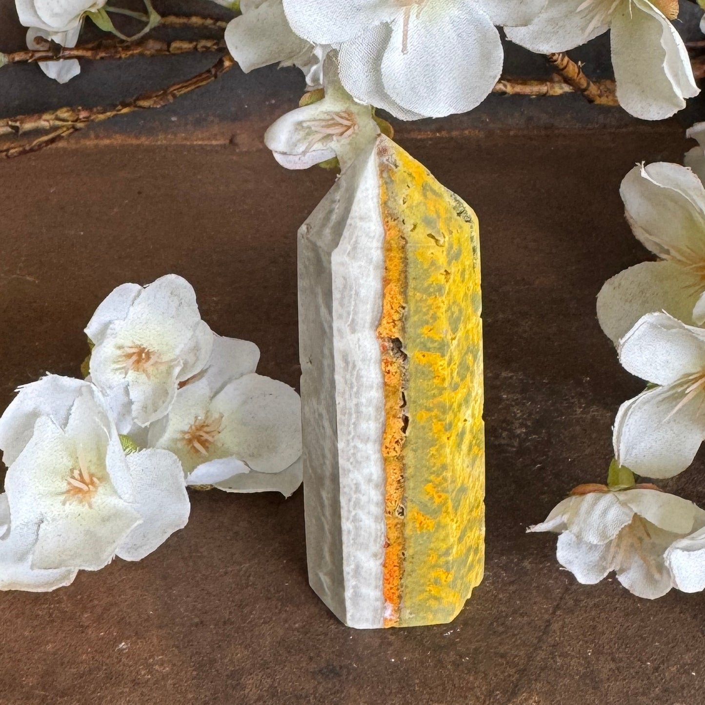 Bumblebee Jasper Tower – Confidence, Creativity & Spiritual Protection