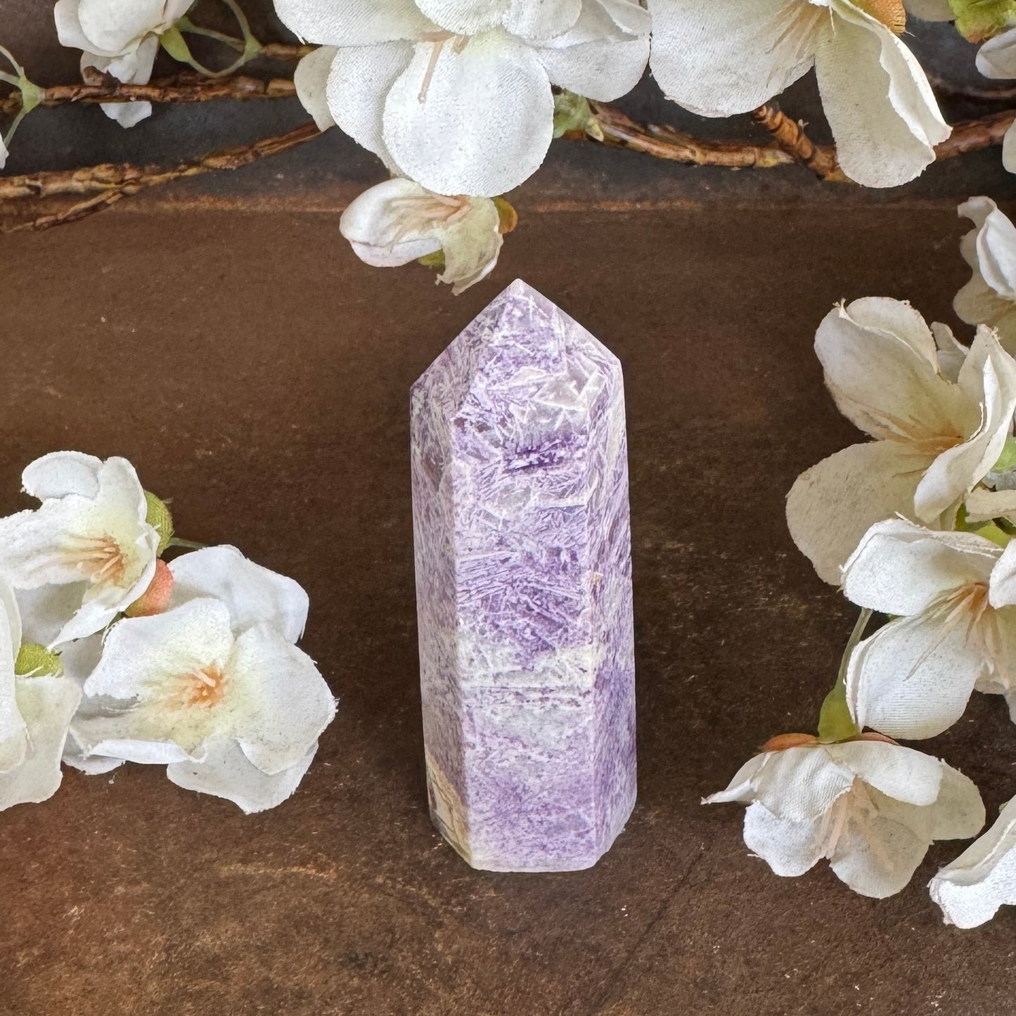 Tiffany Stone Tower – The Ultimate Crystal for Clarity, Emotional Healing & Spiritual Growth