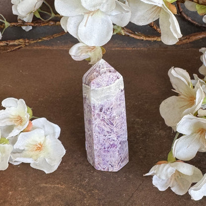 Tiffany Stone Tower – The Ultimate Crystal for Clarity, Emotional Healing & Spiritual Growth