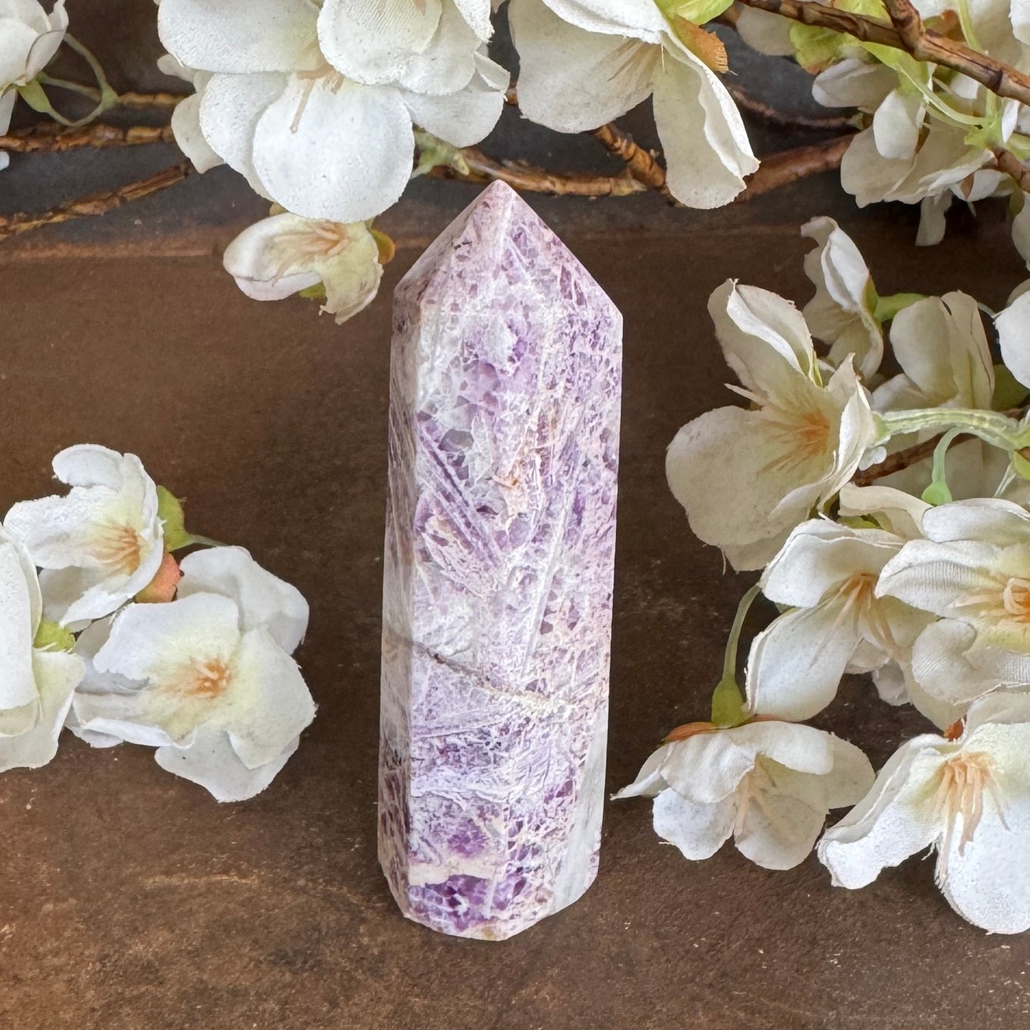 Tiffany Stone Tower – The Ultimate Crystal for Clarity, Emotional Healing & Spiritual Growth