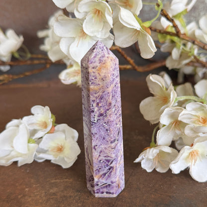Tiffany Stone Tower – The Ultimate Crystal for Clarity, Emotional Healing & Spiritual Growth